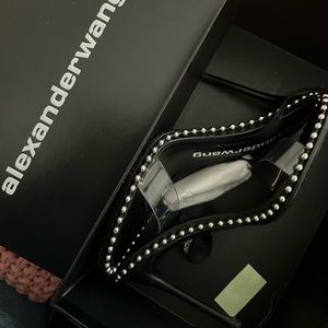 Alexander Wang Nova Slingback High Heel Sandals